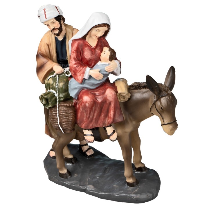 Fuga in Egitto serie 12-13 cm in resina