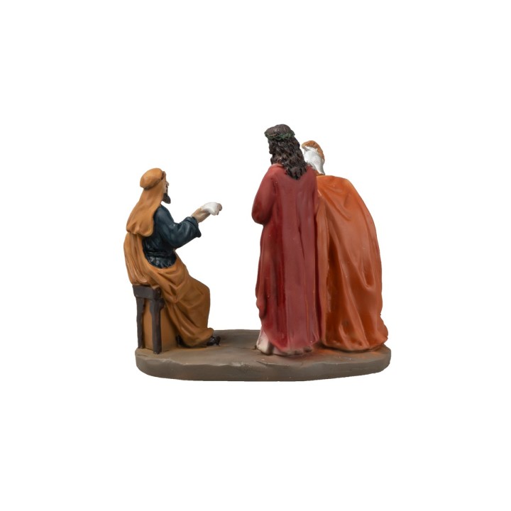 Estatuas de resina 14 estaciones Vía Crucis cm 9