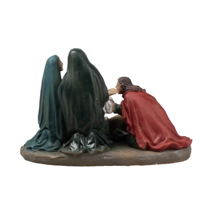 Resin statues 14 stations Way of the Cross 9 cm