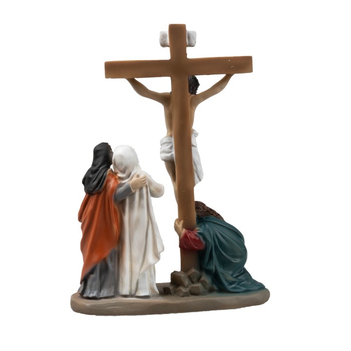 Estatuas de resina 14 estaciones Vía Crucis cm 9