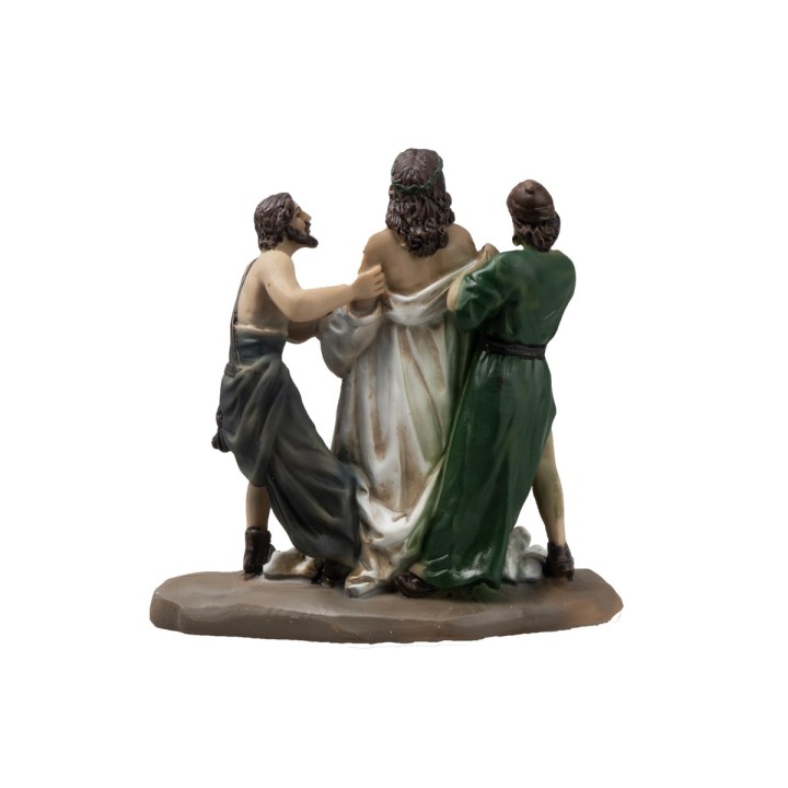 Resin statues 14 stations Way of the Cross 9 cm