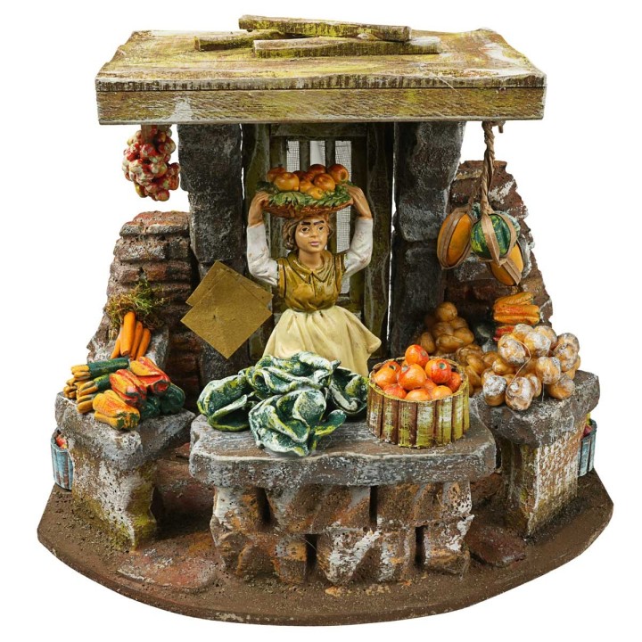 Bottega del fruttivendolo 20x14x15,5 cm