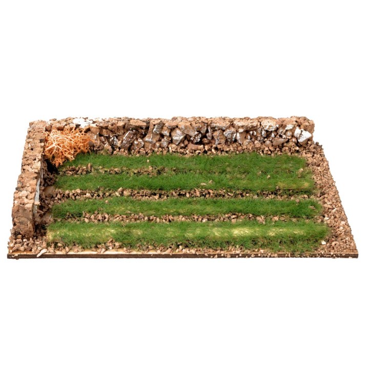 Garden with low wall cm 18x12x2.5 h