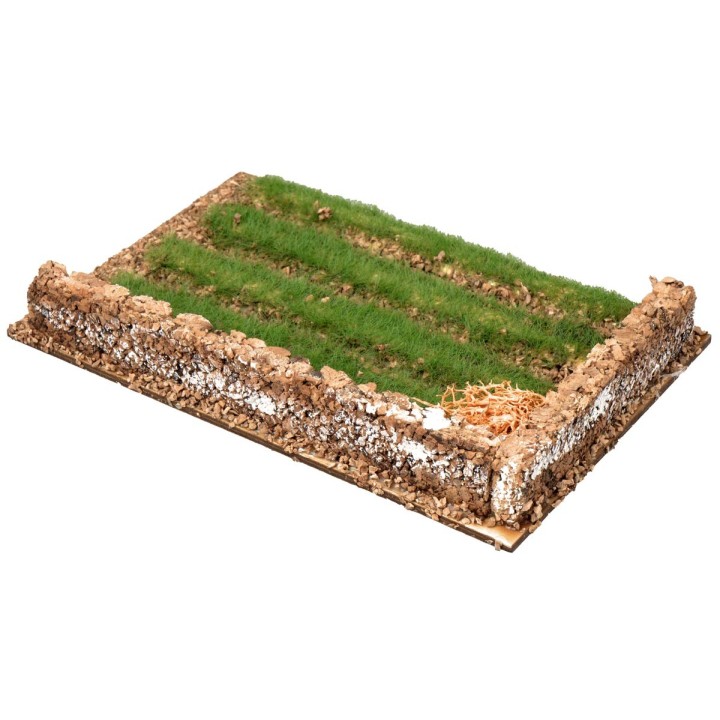 Garden with low wall cm 18x12x2.5 h