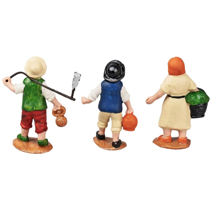 Set of 3 children series 10 cm