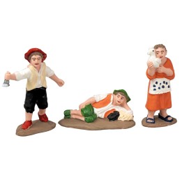 Set 3 bambini serie 10 cm