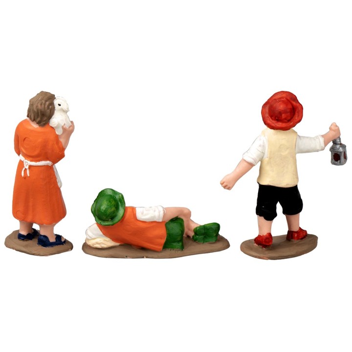 Conjunto de 3 niños serie 10 cm