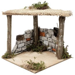Tenda con muro in gesso cm 12,5x12,5x12 h