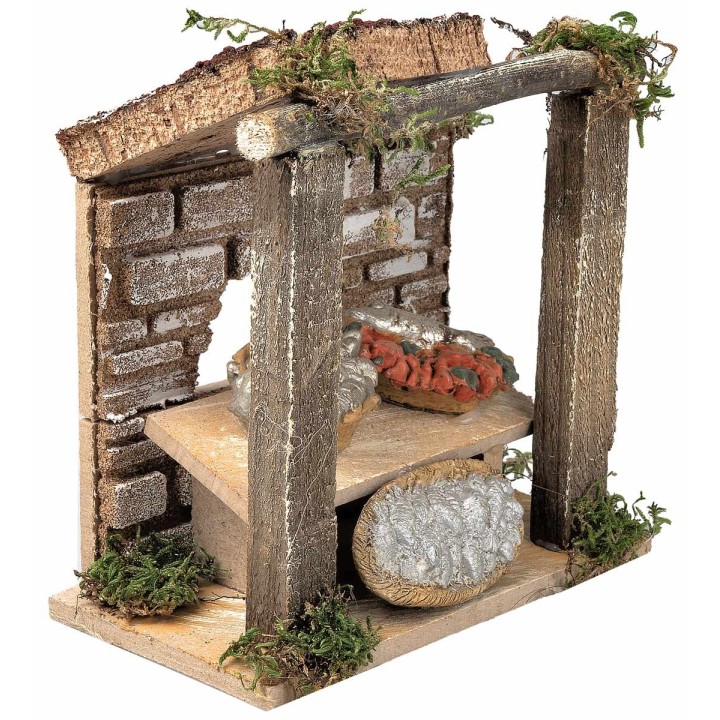 Taller del pescador cm 13x8x14,5 h