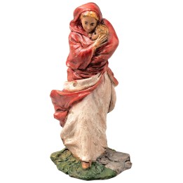 Mujer con niño en brazos 13 cm