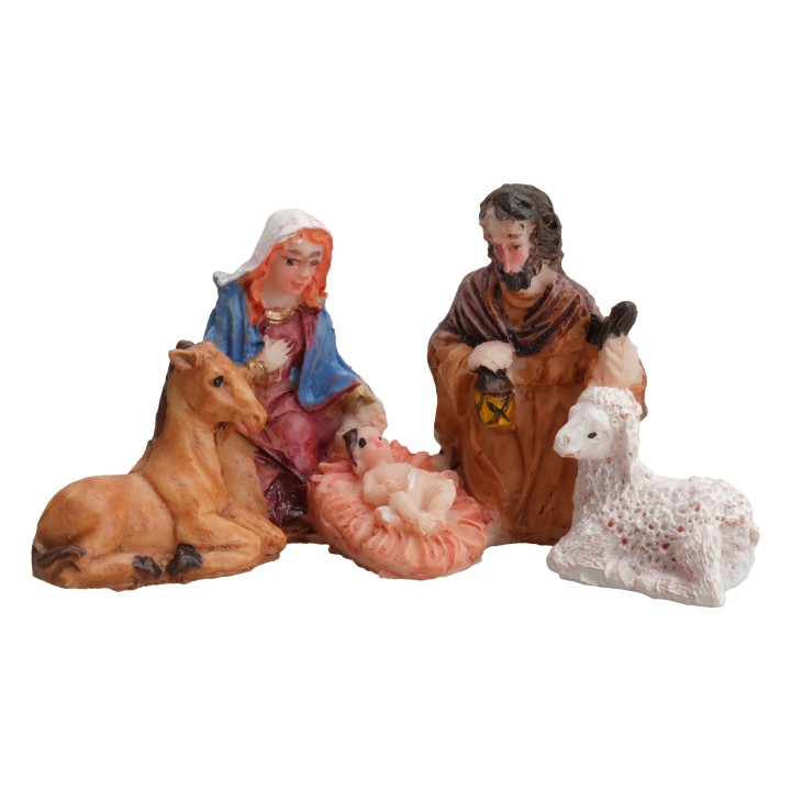 Natividad en resina serie 6 cm