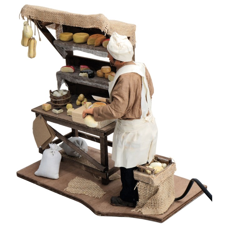 Cheese seller series 30 cm in motion