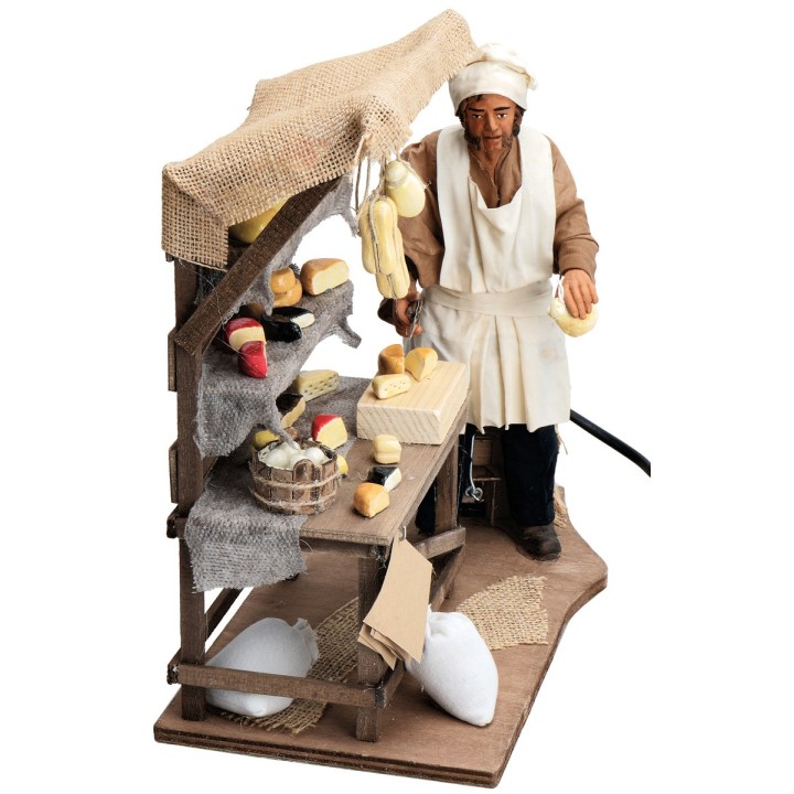 Cheese seller series 30 cm in motion