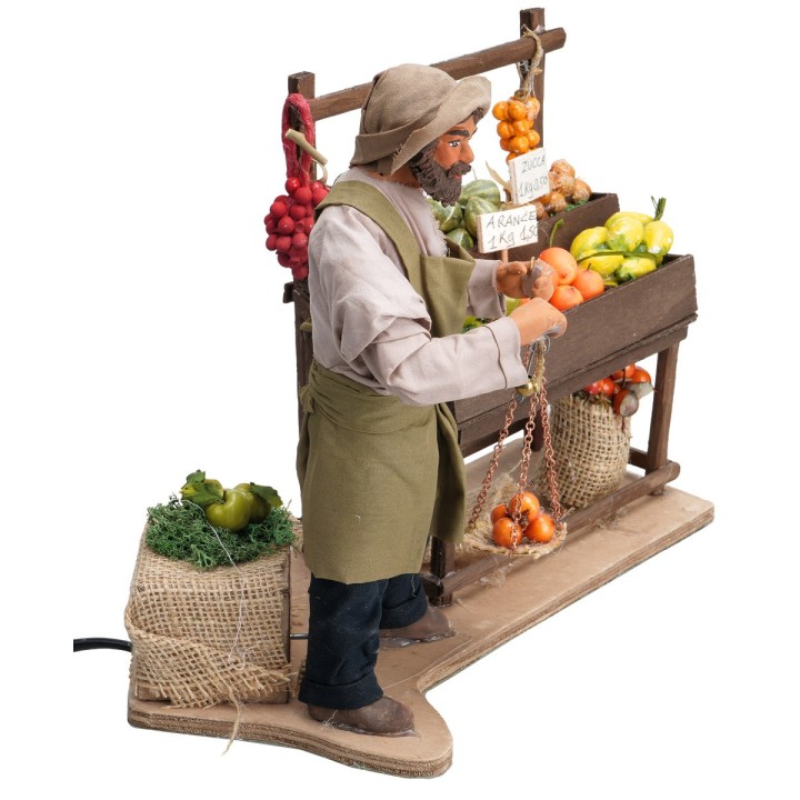 Fruit seller series 25 cm in motion
