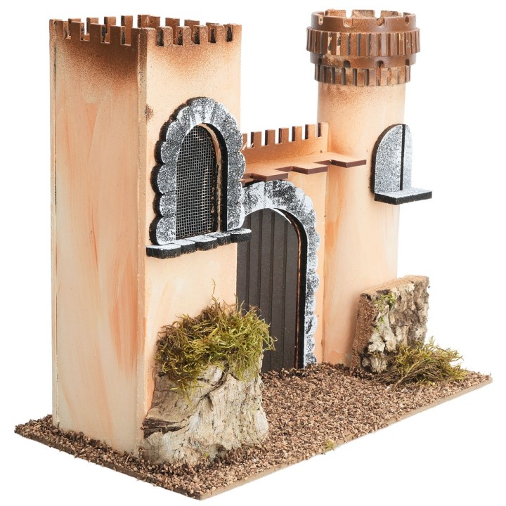 Castillo pesebre cm 26x14x22,5 h
