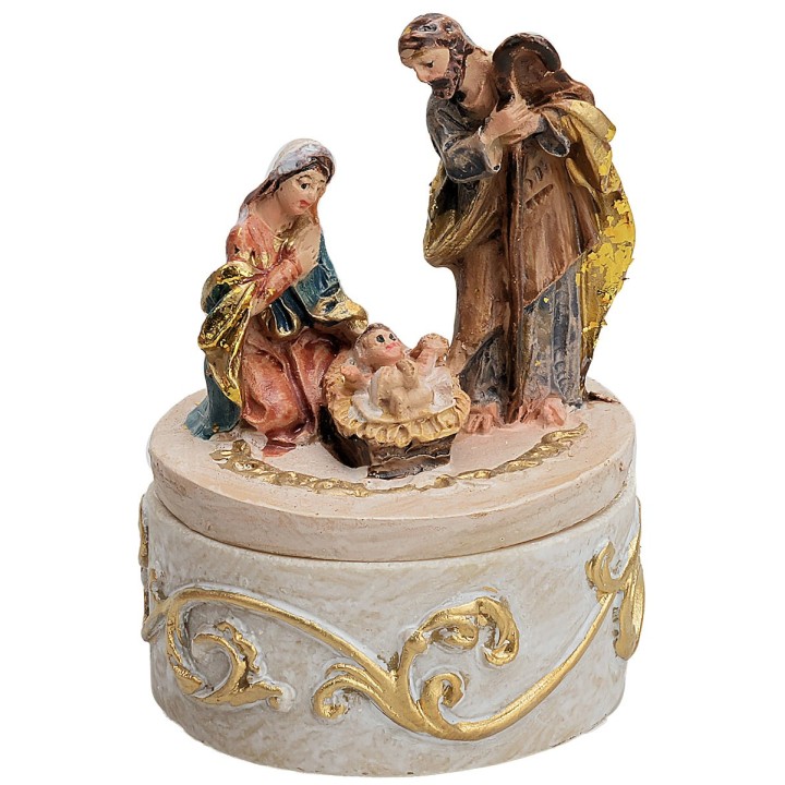 Resin Nativity Box 4 cm