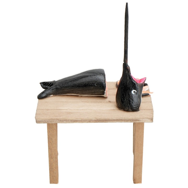 Banchetto del pesce cm 7x5x11,5 h