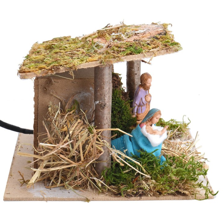 Natividad serie cm 10 en movimiento pesebre