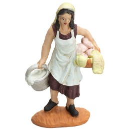 Lavandaia con cesto del bucato 9 cm Oliver