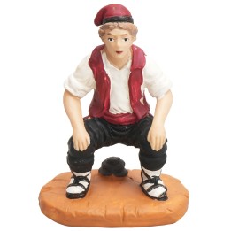 Uomo che fa i bisogni serie 9 cm Oliver