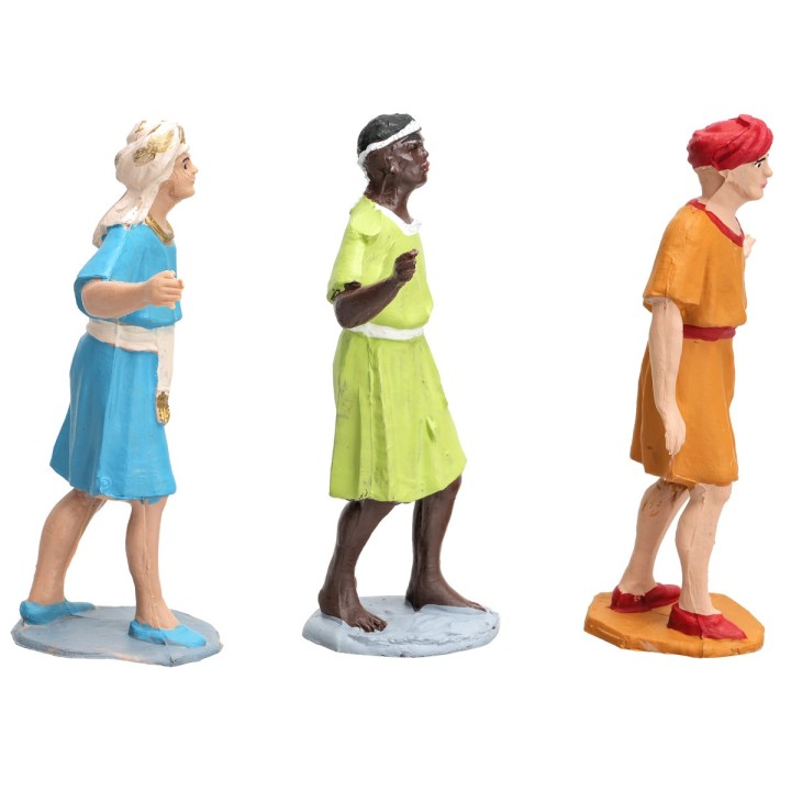 Conjunto de tres figuritas serie 8 cm Oliver