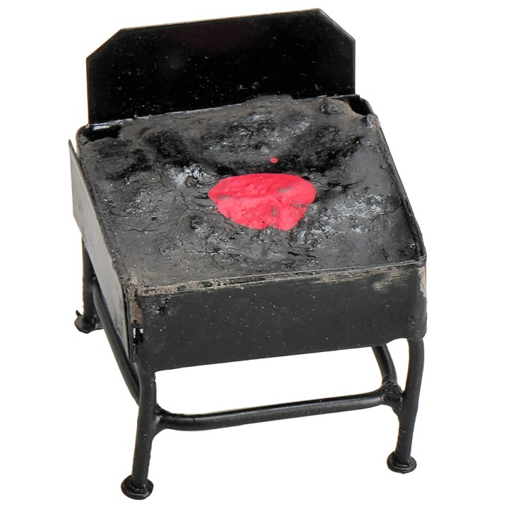 Deluxe Forge-Brazier 3.5 cm h