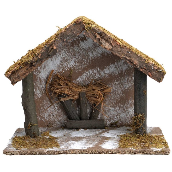 Nativity Hut cm 25x13x20 h