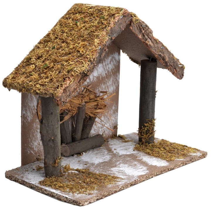 Cabaña para Natividad cm 25x13x20 h