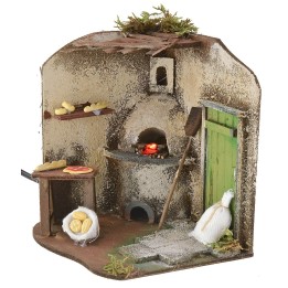 Taller del pizzero cm 15x14,5x17 h