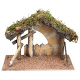Cabaña con cerca cm 31,5x17x23 h