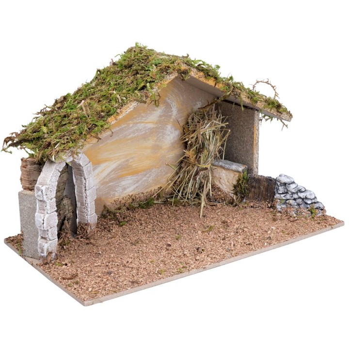 Capanna con portone ad arco cm 40X23X24 h