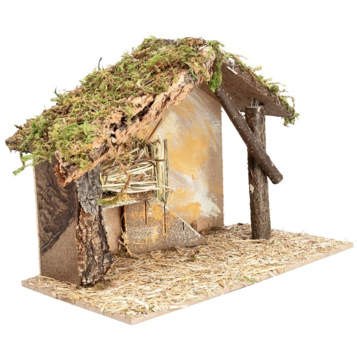 Cabaña con ventana de 31x17x23 cm h