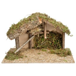 Capanna con pianale centrale cm 40x23x24 h