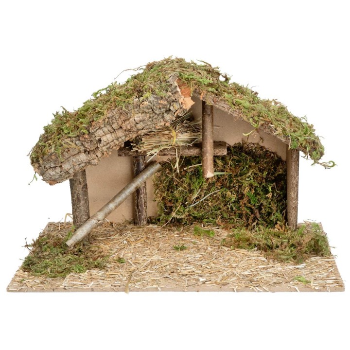 Hut with central platform cm 40x23x24 h