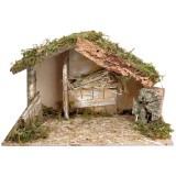 Hut with manger cm 40x23x24 h