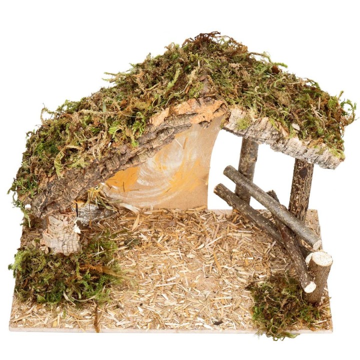 Capanna con staccionata cm 31,5x17x23 h