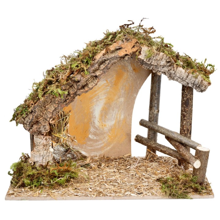 Capanna con staccionata cm 31,5x17x23 h