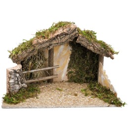 Hut with fence cm 50x29x32 h