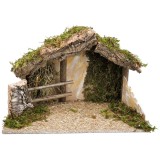 Hut with fence cm 50x29x32 h