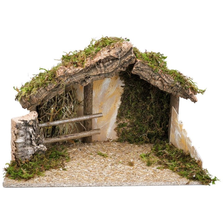 Hut with fence cm 50x29x32 h