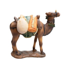 Dromedario con silla en resina 22 cm