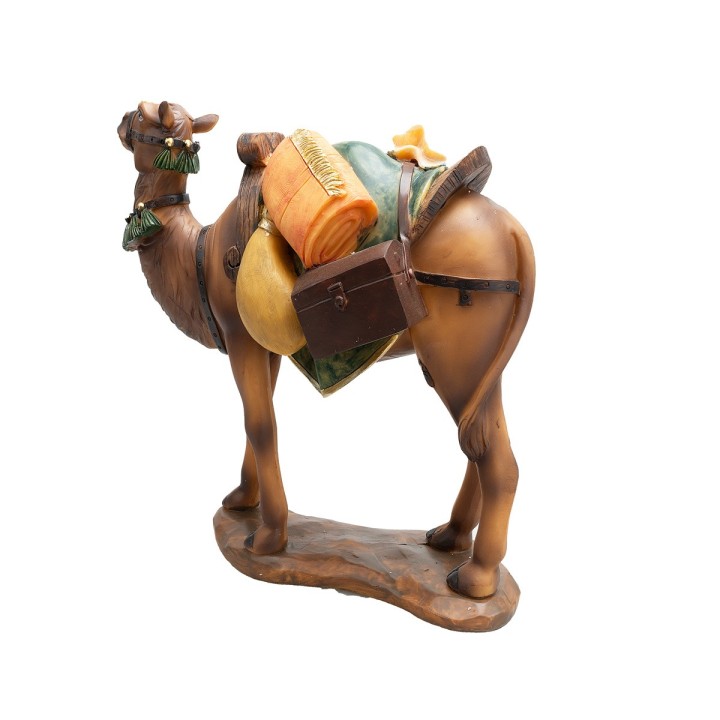 Dromedario con silla en resina 22 cm