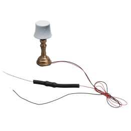 Table lamp with golden base 2,4 cm 12v
