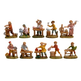 Set de 10 figuras serie 4 cm Euromarchi
