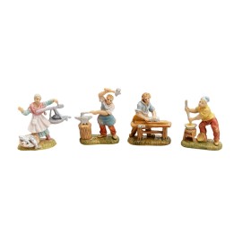 Set of 4 trades series 4 cm Euromarchi