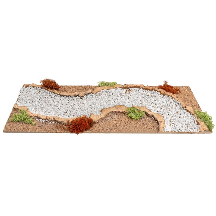 Right curve road cm 13x33x1 h