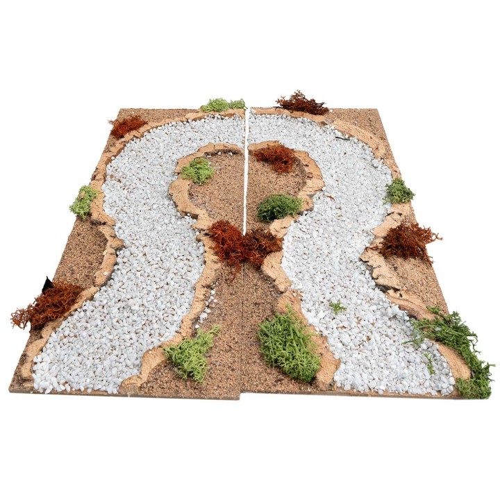 Strada curva a destra cm 13x33x1 h