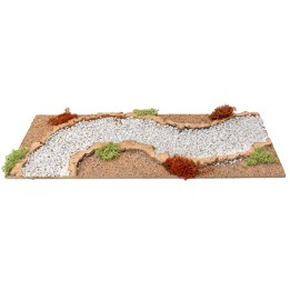Carretera curva a la izquierda cm 13x33x1 h