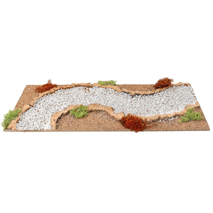 Strada curva a sinistra cm 13x33x1 h