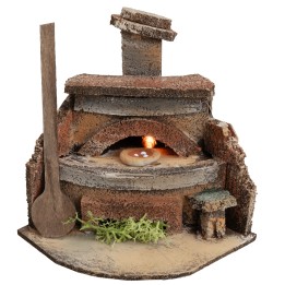 Working pizza maker oven cm 7.5x7x9.5 h